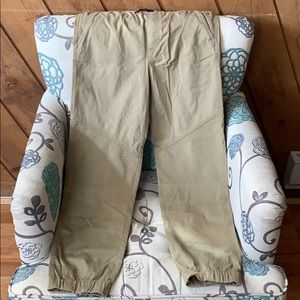 Khaki joggers